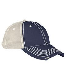 Adams Adult Unisex Unstructured Low Profile 6 Panel Distressed Rambler Cap